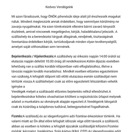 Apartman Centro *
